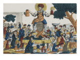 La sainte bouteille Lámina giclée