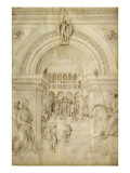 La Flagellation du Christ, à l'intérieur d'une architecture de palais vénitien Lámina giclée por Jacopo Bellini La Flagellation du Christ, à l'intérieur d'une architecture de palais vénitien Lámina giclée por Jacopo Bellini