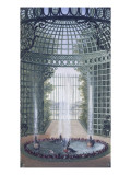 Le labyrinthe de Versailles d'après S. Leclerc Giclee-trykk av Jacques Bailly Le labyrinthe de Versailles d'après S. Leclerc Giclee-trykk av Jacques Bailly