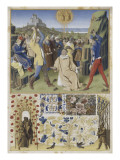Le Livre d'Heures d'Etienne Chevalier : Les Suffrages des Saints, Martyre de saint Etienne Giclee Print by Jean Fouquet