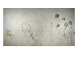 Le Serment du Jeu de Paume à Versailles le 20 juin 1789, fond d'architecture de Charles Moreau Lámina giclée por Jacques-Louis David Le Serment du Jeu de Paume à Versailles le 20 juin 1789, fond d'architecture de Charles Moreau Lámina giclée por Jacques-Louis David
