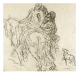 Le bon Samaritain Reproduction procédé giclée par Gustave Moreau