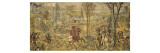 Les Chasses de Maximilien dites "Belles chasses de Guise" reproduction procédé giclée par Orley Barend Van