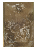 Le martyre de saint Vital Giclee-trykk av Federico Barocci