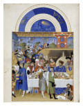 Les Très Riches Heures du duc de Berry Giclee Print