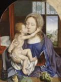 La Vierge et l'Enfant reproduction procédé giclée par Quentin Metsys