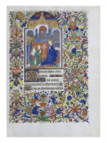 Heure de François de Guise. Annonciation Lámina giclée