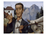 Le bouvier Giclée-Druck von Roger de La Fresnaye