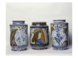 Trois albarellos Lámina giclée Trois albarellos Lámina giclée
