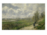 La Sente du Chou Lámina giclée por Camille Pissarro La Sente du Chou Lámina giclée por Camille Pissarro