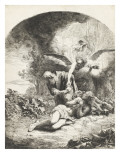 Le sacrifice d'Abraham Giclee-trykk av Ferdinand Bol Le sacrifice d'Abraham Giclee-trykk av Ferdinand Bol