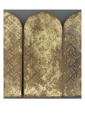 Triptych-Reliquary Visitation Crucifixion Evangelist Giclee Print