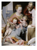 La Sainte Famille au chat Reproduction procédé giclée par Federico Barocci