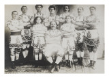 The New ten Fezzans Arabs (Troupe Abbas ben Abdallah) (1906) (Marocains) Lámina giclée