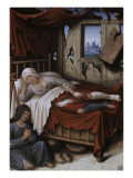 Les quatre états de la société : l'homme misérable ou l'état de pauvreté Giclee-trykk av Jean Bourdichon Les quatre états de la société : l'homme misérable ou l'état de pauvreté Giclee-trykk av Jean Bourdichon