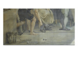 Le serment du Jeu de Paume, 20 juin 1789 reproduction procédé giclée par Jacques-Louis David