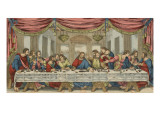 La sainte Cène Reproduction procédé giclée