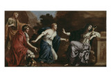 Le Renoncement de Louise de la Vallière Giclee Print by Jean Nocret