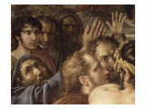 La Résurrection du fils de la veuve de Naïm reproduction procédé giclée par Jean-Baptiste Joseph Wicar