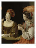 Le Tricheur à l'as de carreau Lámina giclée por Georges de La Tour