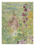Le chevalier aux fleurs (tiré de Wagner, Parsifal) Giclee Print by Georges Antoine Rochegrosse