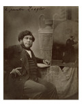 Le peintre Jules Ziegler (1804-1856) Reproduction procédé giclée par Gaspard Félix Tournachon
