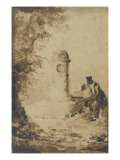 L'inconsolable Lámina giclée por Louis Boulanger L'inconsolable Lámina giclée por Louis Boulanger