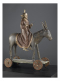 Le Christ des rameaux, groupe sculpté Lámina giclée