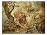 Le Sacrifice d'Isaac par Abraham Giclee Print by Pierre Paul Rubens