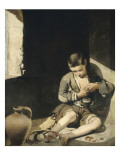 Le Jeune mendiant reproduction procédé giclée par Bartolome Esteban Murillo