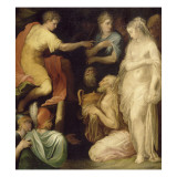 La Continence de Scipion Giclee Print by Nicolo dell' Abate