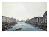 Quai des théatins reproduction procédé giclée par Angelo Garbizza