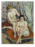 Baignade à Asnières reproduction procédé giclée par Suzanne Valadon