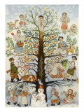 Die vier Jahreszeiten|The Four Seasons Giclée-Druck