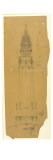 Temple à la Pensée, dédié à Beethoven : élévation de la tour Lámina giclée por François Garas Temple à la Pensée, dédié à Beethoven : élévation de la tour Lámina giclée por François Garas