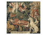 La tenture de Saint Etienne, pièce V : le martyre de saint Etienne reproduction procédé giclée par Colijn de Coter