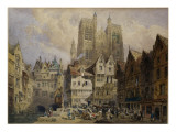 Le Guindal à Abbeville reproduction procédé giclée par Thomas Boys
