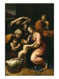 La grande Sainte Famille reproduction procédé giclée par Raffaello Sanzio