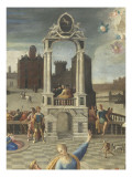 La sibylle de Tibur Lámina giclée por Antoine Caron