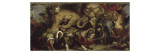 La Chasse aux lions Reproduction procédé giclée par Eugene Delacroix