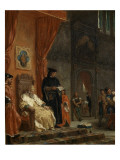 Les deux Foscari reproduction procédé giclée par Eugene Delacroix