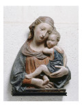 La Vierge et l'Enfant Giclée-tryk af Lorenzo Ghiberti