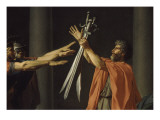Le Serment des Horaces Lámina giclée por Jacques-Louis David Le Serment des Horaces Lámina giclée por Jacques-Louis David