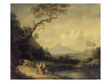 L'abreuvoir reproduction procédé giclée par Thomas Gainsborough