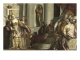 L'Evanouissement d'Esther Giclée-Druck von Paolo Véronèse