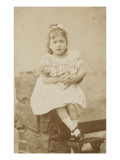 Thérèse Legrain, enfant Reproduction procédé giclée par et Cie Hermann