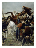 La mort du jeune Bara Reproduction procédé giclée par Jean Joseph Weerts