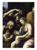 The Holy Family Told the Great Holy Family of Francis Giclee Print by Raffaello Sanzio