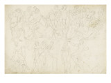 Deux frises de composite à l'antique Giclée-Druck von Arnould de Vuez