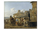 Les Charlatans italiens Lámina giclée por Karel Dujardin Les Charlatans italiens Lámina giclée por Karel Dujardin